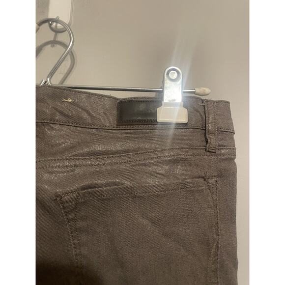 All Saints‎ Brodie Jeans Size 30 Brown Waxed . - Picture 4 of 7